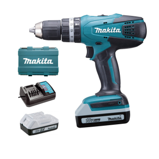 Makita Aku vrtačka s příklepem DHP453RFX8, Li-ion LXT 18V/1x3,0 Ah